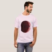 XRP, Ripple, Red Moon logo T-shirt (Voorkant volledig)