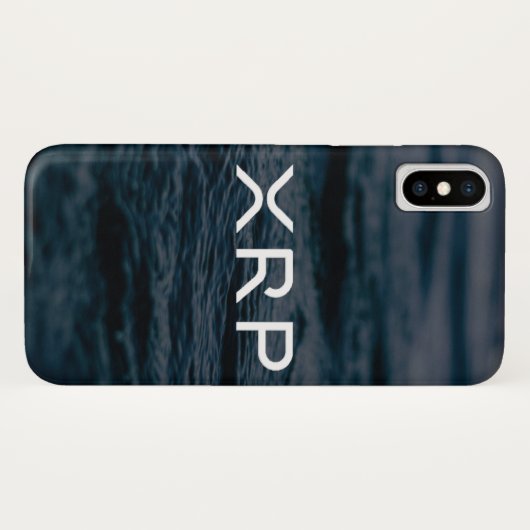 XRP Ripple water witte aanpasbare telefoongeval Case-Mate iPhone Case (Achterkant (horizontaal))