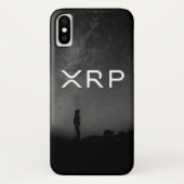 XRP Ripple zwarte grijze melkachtige telefooncase Case-Mate iPhone Case (Achterkant)