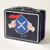 XRP Superheld Afbeelding Lunchbox (Voorkant)