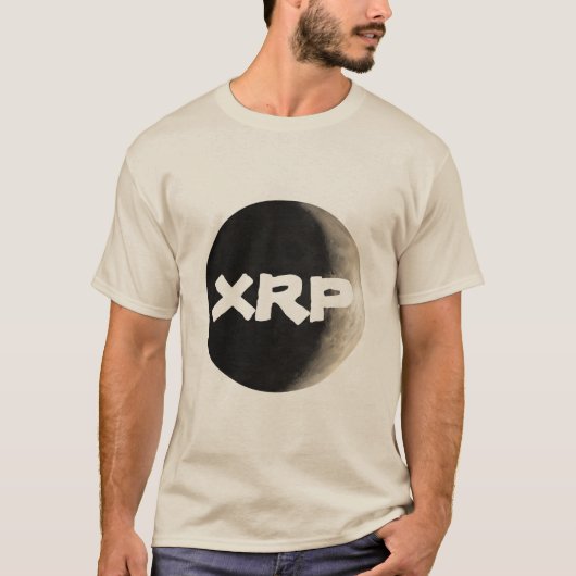 XRP T Shirt Moon. (Voorkant)