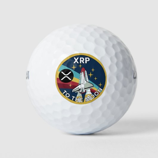 XRP-TO THE MOON GOLFBALLEN (Voorkant)