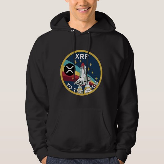 XRP-TO THE MOON HOODIE (Voorkant)