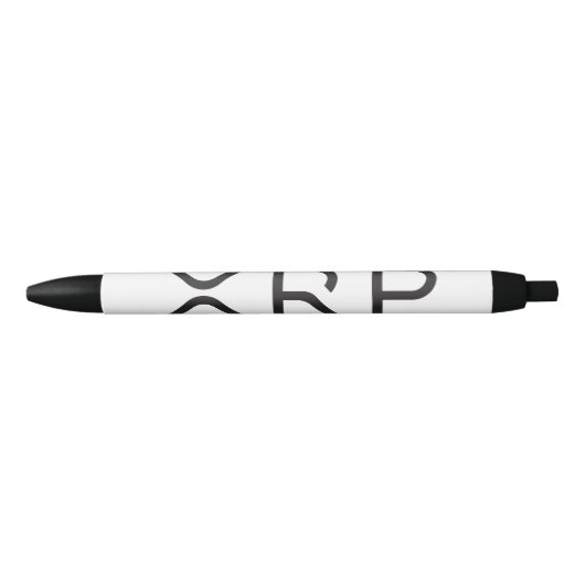 XRP Volledige zwarte Afbeelding van het Logo Zwarte Inkt Pen (Voorkant)