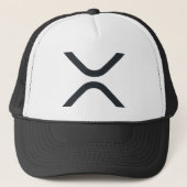 XRP "X" Logo Trucker Hoed Trucker Pet (Voorkant)