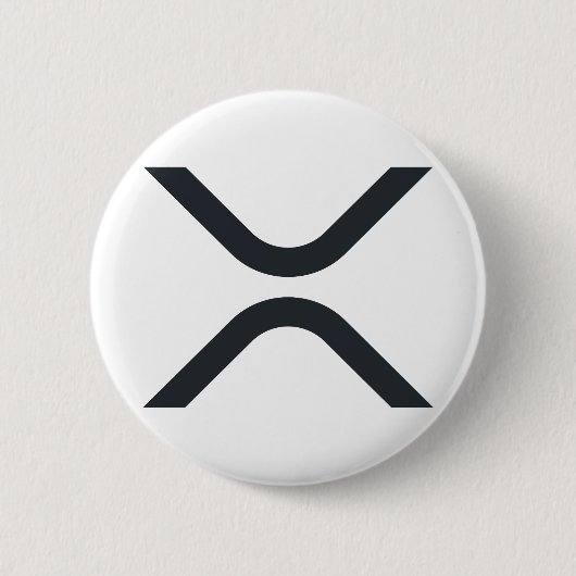 xrp-xrp-logo ronde button 5,7 cm (Voorkant)