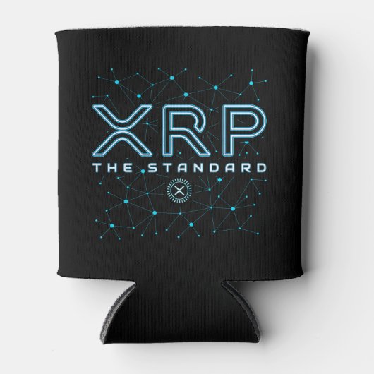 XRPL Blockchain XRP Cryptocurrency Crypto Stars Blikjeskoeler (Voorkant)