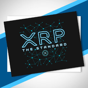 XRPL Blockchain XRP Cryptocurrency Crypto Stars Briefkaart