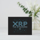 XRPL Blockchain XRP Cryptocurrency Crypto Stars Briefkaart (Staand voorkant)