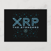 XRPL Blockchain XRP Cryptocurrency Crypto Stars Briefkaart (Voorkant)
