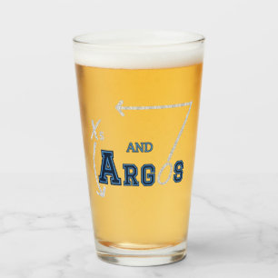 Xs en Argos Beer Glass Glas