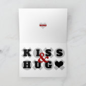 Xs en Os Feestdagen Kaart (Binnen)