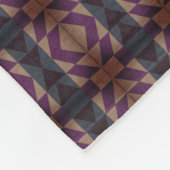 X's en O's - mist Fleece Deken (Hoek)