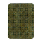 Xs en Os Patroon in Groen Magneet (Verticaal)