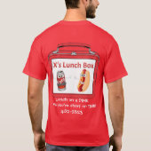 X's lunch t-shirt (Achterkant)