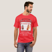 X's lunch t-shirt (Voorkant volledig)