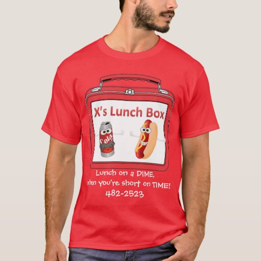 X's lunch t-shirt (Voorkant)