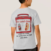 X's lunch t-shirt (Achterkant)