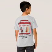 X's lunch t-shirt (Achterkant volledig)