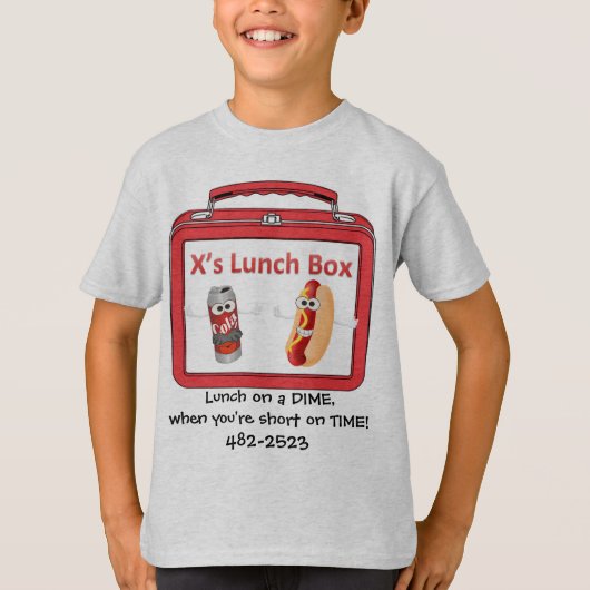 X's lunch t-shirt (Voorkant)