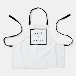 XS Nail SALON apron business Schort