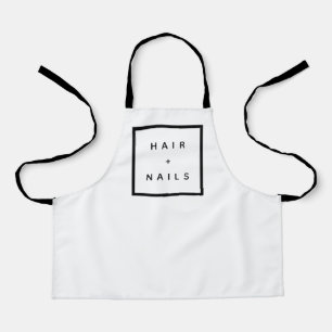 XS Nail SALON apron business Schort