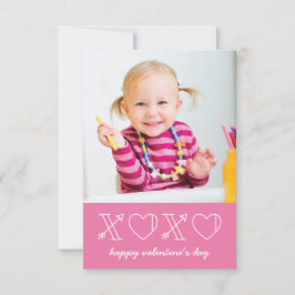 Xs & Os Classroom Valentijn - Magenta Kaart