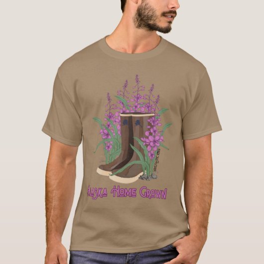 xtratuf fireAlaska Thuisgekweekt T-shirt (Voorkant)