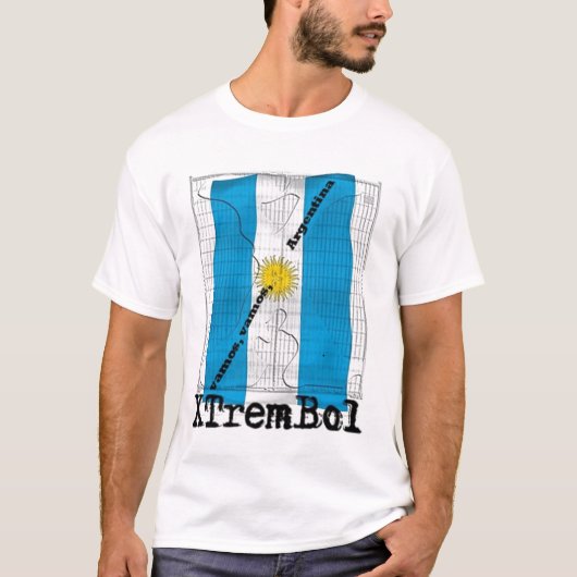 XTremBol Argentina T-shirt (Voorkant)