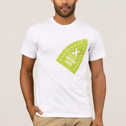 Xtreme Iron Burn 5 Bella Canvas T-Shirt (Voorkant)