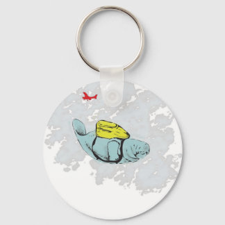 Xtreme Manatee Skydiving Sleutelhanger