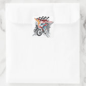 Xtreme Motocross Racing | Sport Vierkante Sticker (Tas)