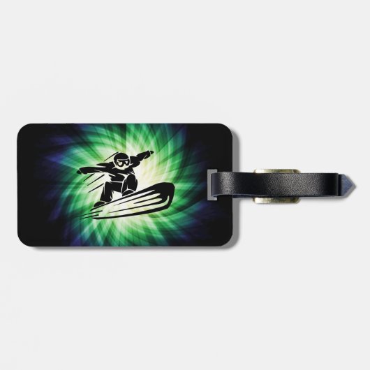 Xtreme Snowboarding Bagagelabel (Achterkant horizontaal)