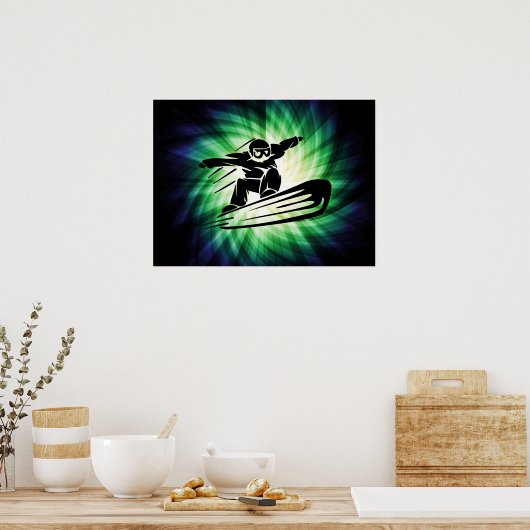 Xtreme Snowboarding Poster (Keuken)
