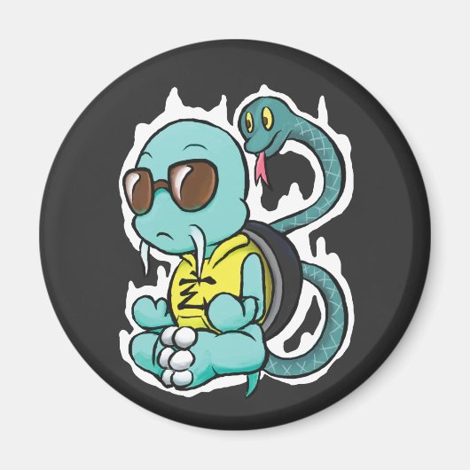 Xuan-Wu Zen Magnet (Voorkant)