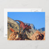 Xuanhanosaurus Dinosaur Briefkaart (Voorkant / Achterkant)