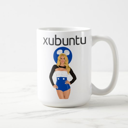 Xubuntu Girl Mok! Koffiemok (Rechts)