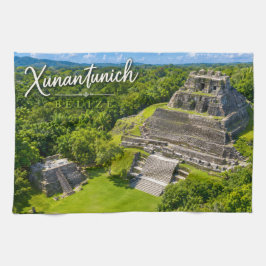 Xunantunich Belize Mayan archeologische bezienswaa Theedoek