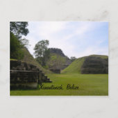 Xunantunich Mayan Ruin Briefkaart (Voorkant)