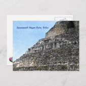 Xunantunich Mayan Ruins, Belize Briefkaart (Voorkant / Achterkant)