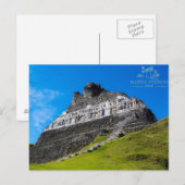Xunantunich Mayan Ruins in Belize Briefkaart (Voorkant / Achterkant)