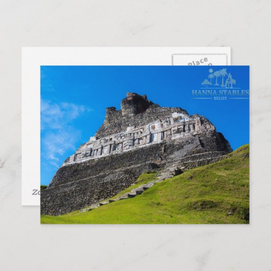 Xunantunich Mayan Ruins in Belize Briefkaart (Voorkant / Achterkant)