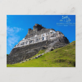 Xunantunich Mayan Ruins in Belize Briefkaart