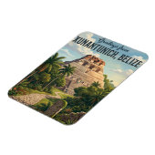 Xunantunich Mayaruïnes Belize Magneet (Linkerzijde)