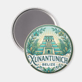 Xunantunich Mayaruïnes Belize Magneet (Voorkant / Achterkant)