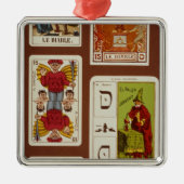 XV De duivel Metalen Ornament (Voorkant)