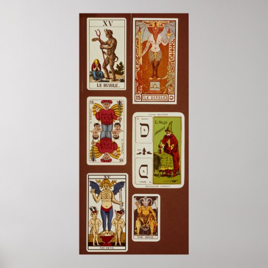 XV De duivel Poster (Voorkant)