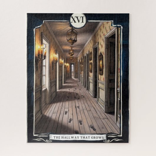 XVI De groeiende gang - het weet, Tarot Legpuzzel (Verticaal)