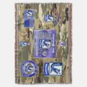 XVIII Airborne Corps Aandenken Deken (Voorkant Verticaal)