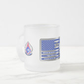 XVIII Airborne Corps America's Contingency Corps Matglas Koffiemok (Voorkant links)